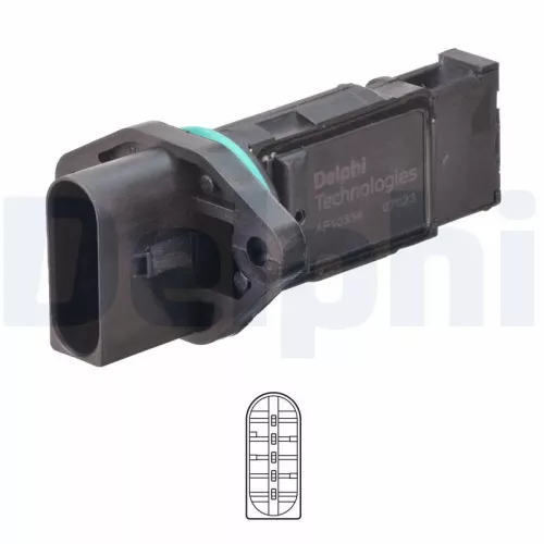 DELPHI Mass Air Flow Sensor (AF10334-12B1)