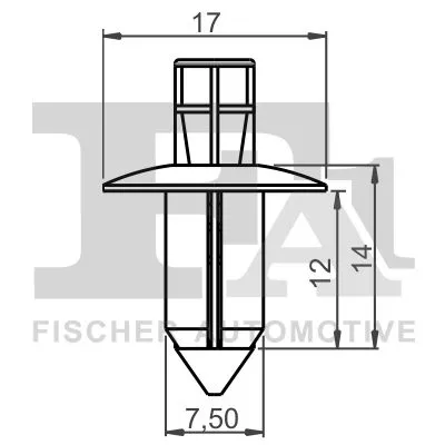 FA1 Expanding Rivet (77-30014.10)