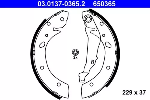 Brake Shoe Set