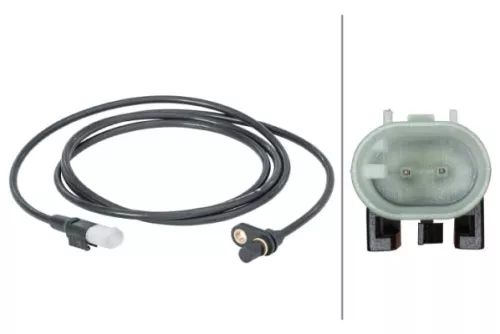 HELLA Sensor, wheel speed (6PU012679-661)