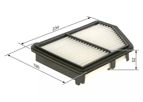 BOSCH Air Filter (F026400576)