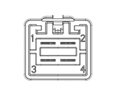 MAHLE Resistor, interior blower (ABR104000P)