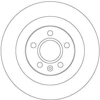 TRW Brake Disc (DF6970)