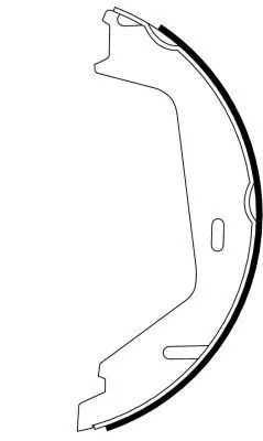TEXTAR Brake Shoe Set, parking brake (91062300)