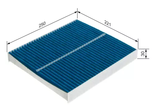 BOSCH Filter, cabin air (0986628566)