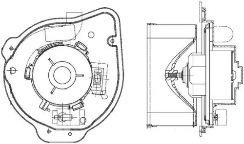 MAHLE Interior Blower (AB135000P)