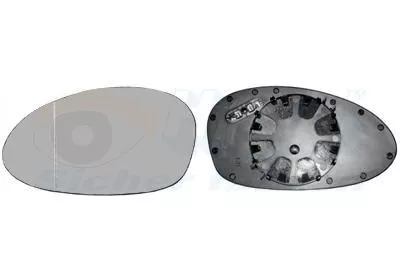 VAN WEZEL Mirror Glass, exterior mirror (0657835)