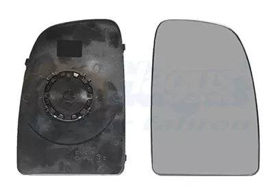 VAN WEZEL Mirror Glass, exterior mirror (1651834)