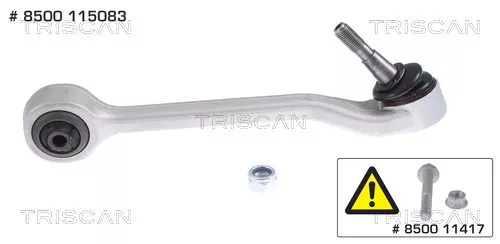 Control/Trailing Arm, wheel suspension