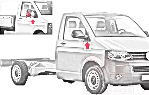 VAN WEZEL Exterior Mirror (5896808)