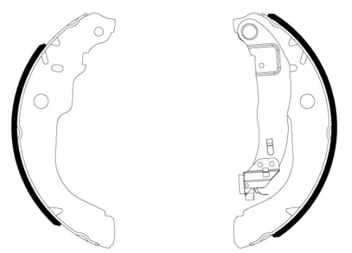 TEXTAR Brake Shoe Set (91084300)