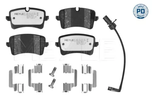 MEYLE Brake Pad Set, disc brake (0252521417/PD)