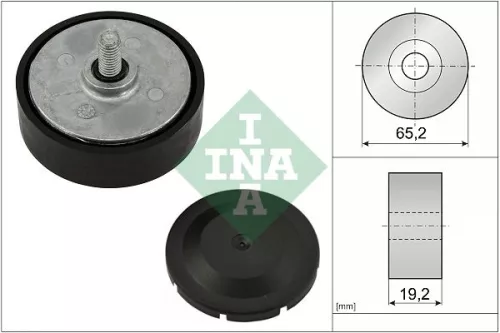 Deflection/Guide Pulley, V-ribbed belt