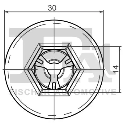 FA1 Nut (89-70002.10)