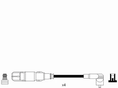NGK Ignition Cable Kit (7302)