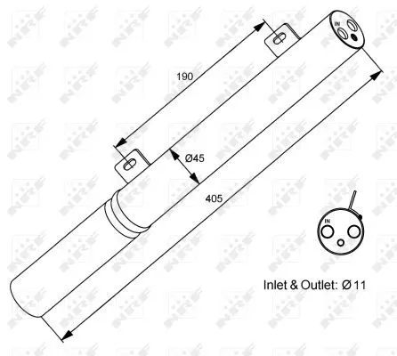 NRF Dryer, air conditioning (33196)