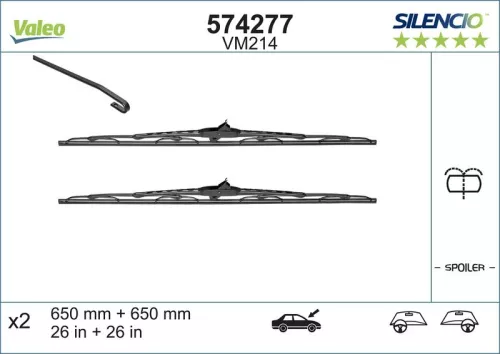 VALEO Wiper Blade (574277)