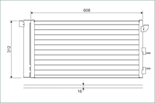 Condenser, air conditioning