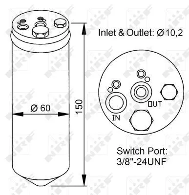 NRF Dryer, air conditioning (33137)