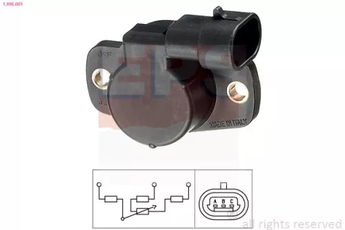 EPS Sensor, throttle position (1.995.001)