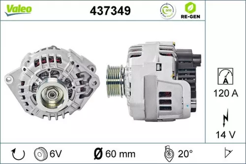 VALEO Alternator (437349)