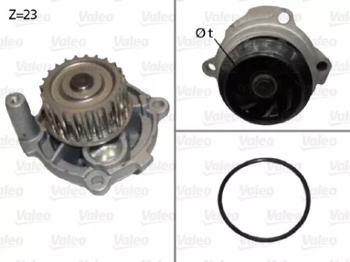 VALEO Water Pump, engine cooling (506790)