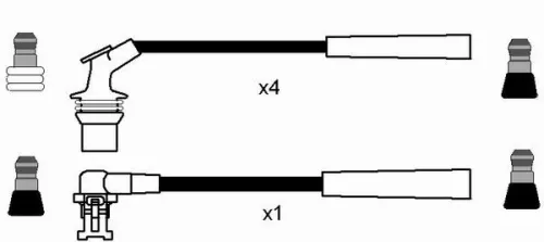 NGK Ignition Cable Kit (8493)