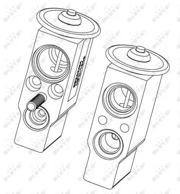NRF Expansion Valve, air conditioning (38406)