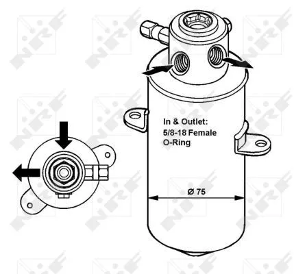 NRF Dryer, air conditioning (33033)