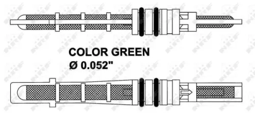 NRF Expansion Valve, air conditioning (38353)