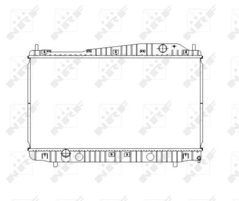 NRF Radiator, engine cooling (53481)