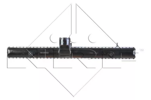 NRF Radiator, engine cooling (53861)