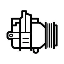 NRF Compressor, air conditioning (32197)