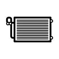 NRF Condenser, air conditioning (35832)