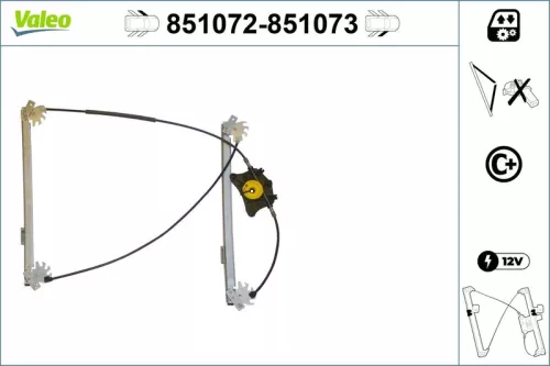 VALEO Window Regulator (851072)