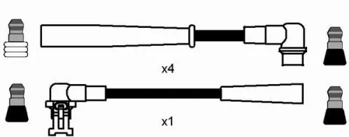 NGK Ignition Cable Kit (7368)