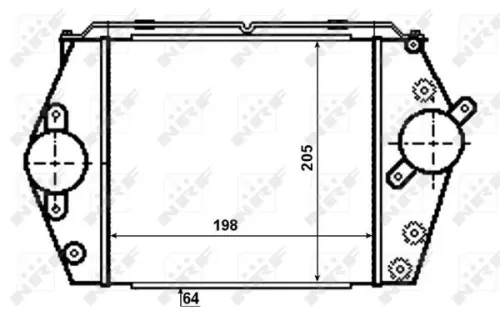 NRF Charge Air Cooler (30471)
