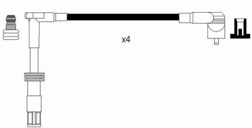 NGK Ignition Cable Kit (8597)