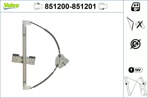 VALEO Window Regulator (851200)