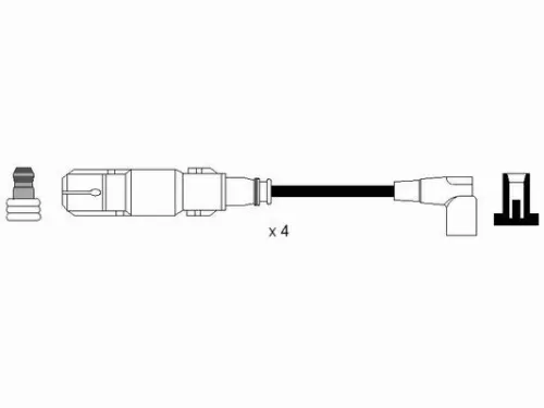NGK Ignition Cable Kit (0579)