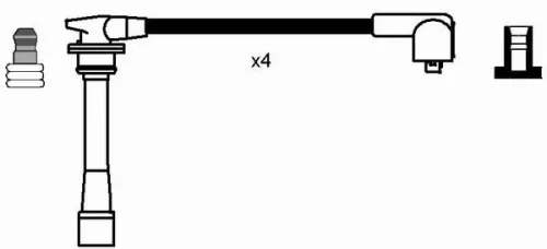 NGK Ignition Cable Kit (0709)