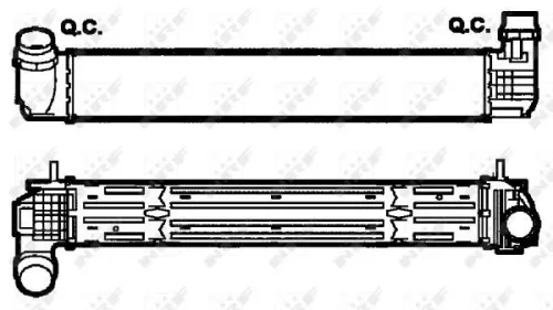 NRF Charge Air Cooler (30268)
