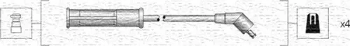 MAGNETI MARELLI Ignition Cable Kit (941318111002)