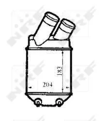 NRF Charge Air Cooler (30832)