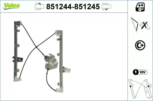 VALEO Window Regulator (851244)