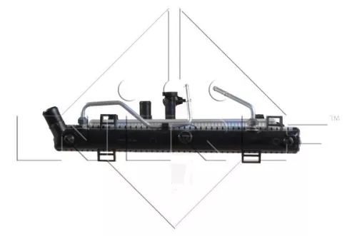 NRF Radiator, engine cooling (58425)