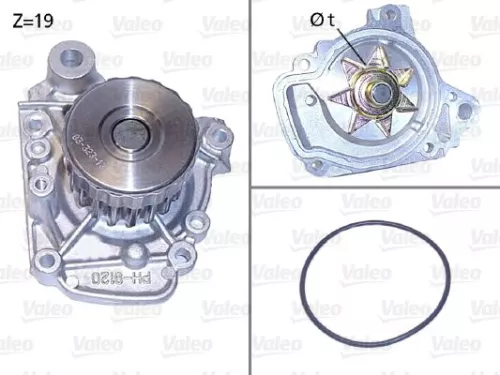 VALEO Water Pump, engine cooling (506811)