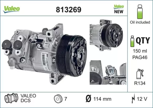 Compressor, air conditioning