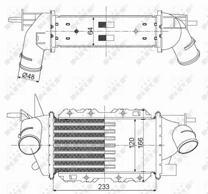 NRF Charge Air Cooler (30352)