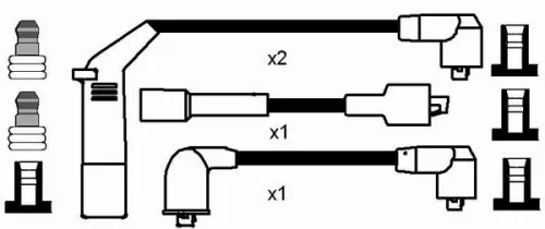NGK Ignition Cable Kit (7367)